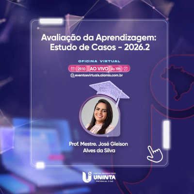 Avaliação da Aprendizagem: Estudo de Casos - 2026.2